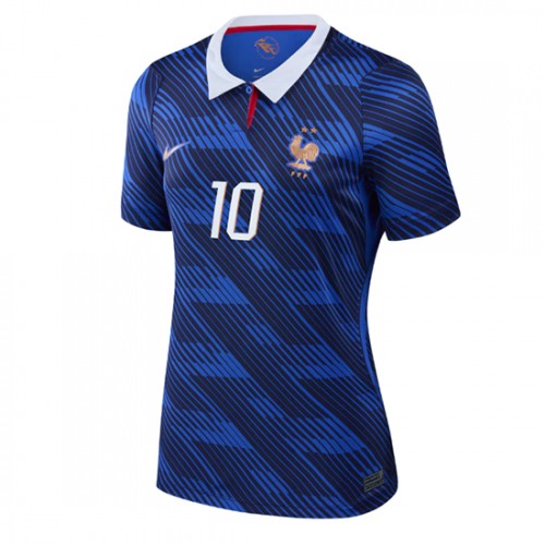 Frankrike Kylian Mbappe #10 Replika Hemmatröja Damer VM 2026 Kortärmad